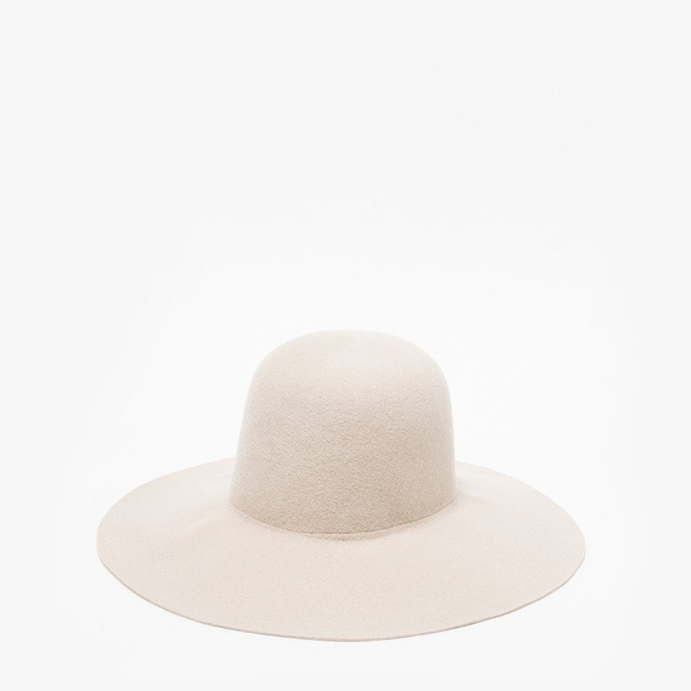 Brookes Boswell Newell Hat in Alabaster Cream